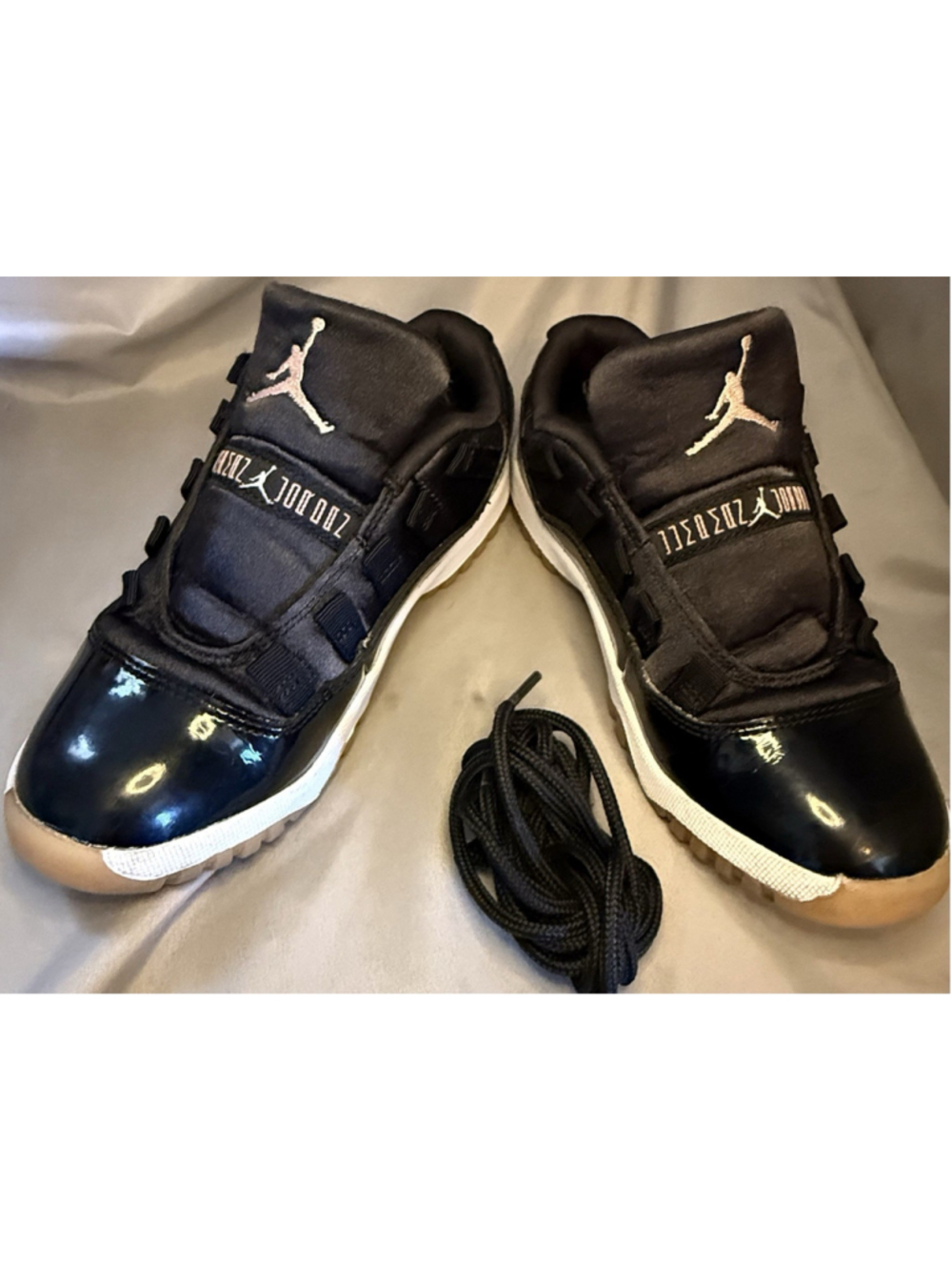 Air Jordan 11 Retro Low Black 580522-013 Children's Kids Size US 13C